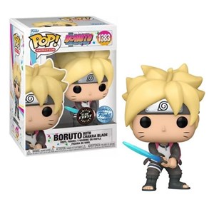 اسباب بازی اکشن فیگور اسپشیال 9 سانتی فانکو پاپ بوروتو با تیغه چاکرا مدل Funko POP - Animation - Boruto Naruto Next Generations - Boruto with Chakra Blade - Exclusive chase _اسباب بازی اکشن فیگور