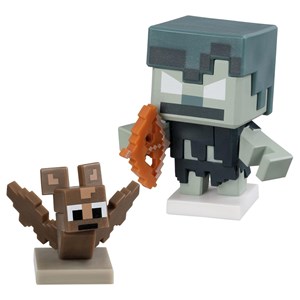 اسباب بازی اکشن فیگورهای سورپرایزی Minecraft سری Caves and Cliffs مدل Moose - Treasure X - Minecraft Caves and Cliffs - Cave Adventure _اسباب بازی اکشن فیگور