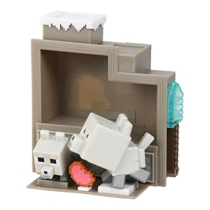 اسباب بازی اکشن فیگورهای سورپرایزی Minecraft سری Caves and Cliffs مدل Moose - Treasure X - Minecraft Caves and Cliffs - Cave Adventure _اسباب بازی اکشن فیگور