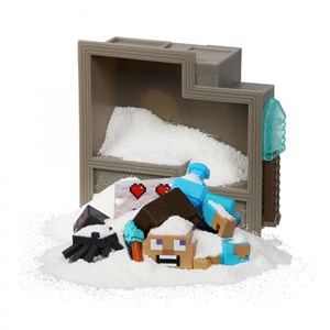 اسباب بازی اکشن فیگورهای سورپرایزی Minecraft سری Caves and Cliffs مدل Moose - Treasure X - Minecraft Caves and Cliffs - Cave Adventure _اسباب بازی اکشن فیگور