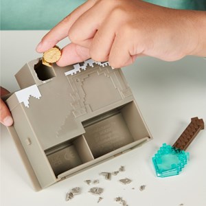 اسباب بازی اکشن فیگورهای سورپرایزی Minecraft سری Caves and Cliffs مدل Moose - Treasure X - Minecraft Caves and Cliffs - Cave Adventure _اسباب بازی اکشن فیگور