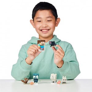 اسباب بازی اکشن فیگورهای سورپرایزی Minecraft سری Caves and Cliffs مدل Moose - Treasure X - Minecraft Caves and Cliffs - Cave Adventure _اسباب بازی اکشن فیگور