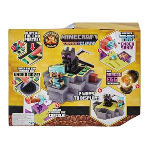 اسباب بازی اکشن فیگورهای Minecraft سری Caves and Cliffs مدل Moose - Treasure X - Minecraft Caves and Cliffs - Battle The Ender Dragon _اسباب بازی اکشن فیگور