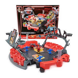 اسباب بازی فکری زمین مبارزه باکوگان Bakugan سری Special Attack به همراه Dragonoid مدل Spin Master - Bakugan - Battle Arena with Exclusive Special Attack Dragonoid - Customizable - Spinning Action Figure and Playset_اسباب بازی فکری