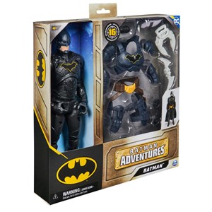 اسباب بازی اکشن فیگور 30 سانتی بتمن به همراه 16 اکسسوری مدل Spin Master - DC Comics - Batman Adventures - Action Figures with 16 Armor Accessories _اسباب بازی اکشن فیگور