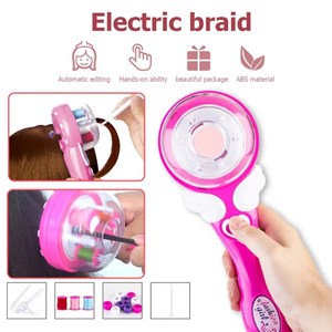 اسباب بازی لوازم آرایشی دستگاه بافت مو کوچک با نخ رنگی BRAIDED HAIR MACHINE _اسباب بازی اکسسوری و لوازم مدرسه