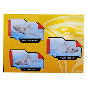 اسباب بازی ربات کوسه ماهی کنترلی آبی Fish Shark Remote Control Electric _اسباب بازی ربات