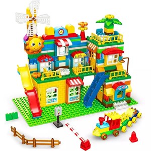 اسباب بازی لگو دوپلو آسیاب بادی 272 قطعه مدل LXA920_اسباب بازی لگو