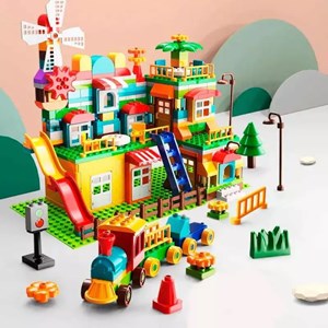 اسباب بازی لگو دوپلو آسیاب بادی 272 قطعه مدل LXA920_اسباب بازی لگو