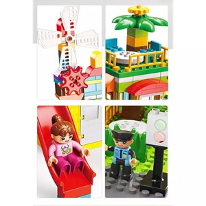 اسباب بازی لگو دوپلو آسیاب بادی 272 قطعه مدل LXA920_اسباب بازی لگو