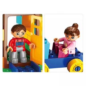 اسباب بازی لگو دوپلو آسیاب بادی 272 قطعه مدل LXA920_اسباب بازی لگو