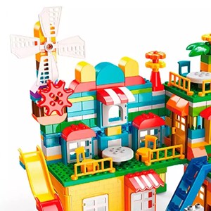 اسباب بازی لگو دوپلو آسیاب بادی 272 قطعه مدل LXA920_اسباب بازی لگو