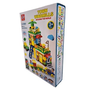 اسباب بازی لگو دوپلو آسیاب بادی 272 قطعه مدل LXA920_اسباب بازی لگو