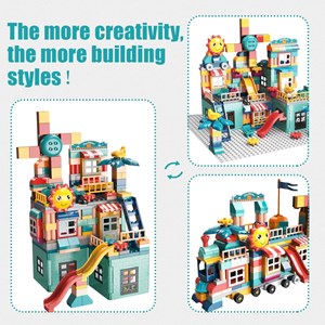 اسباب بازی لگو دوپلو شهربازی همراه با قطار 307 قطعه مدل LXA921 _اسباب بازی لگو