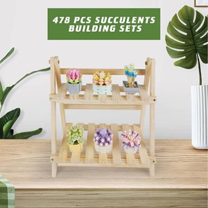 اسباب بازی لگو کریتور پک 6 تایی گل های ساکولنت 478 قطعه _اسباب بازی لگو