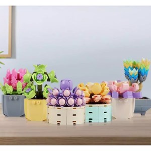 اسباب بازی لگو کریتور پک 6 تایی گل های ساکولنت 478 قطعه _اسباب بازی لگو