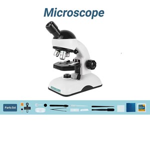 اسباب بازی میکروسکوپ نیمه حرفه ای کودکان microscope science experiment_اسباب بازی علمی
