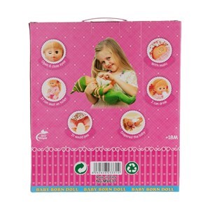 عروسک دخترانه جدید بیبی بورن شش کاره BABY BORN_ اسباب بازی عروسک دخترانه