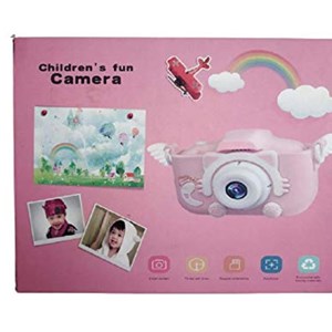 دوربین عکاسی و فیلمبرداری دیجیتال کودک ۱2 مگاپیکسل صورتی مدل AX6065 Kids Camera Digital_اسباب بازی اکسسوری