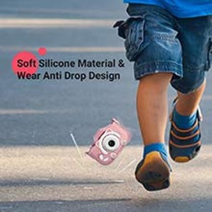 دوربین عکاسی و فیلمبرداری دیجیتال کودک ۱2 مگاپیکسل صورتی مدل AX6065 Kids Camera Digital_اسباب بازی اکسسوری