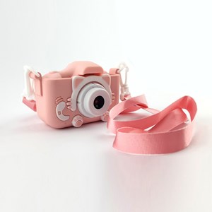 دوربین عکاسی و فیلمبرداری دیجیتال کودک ۱2 مگاپیکسل صورتی مدل AX6065 Kids Camera Digital_اسباب بازی اکسسوری