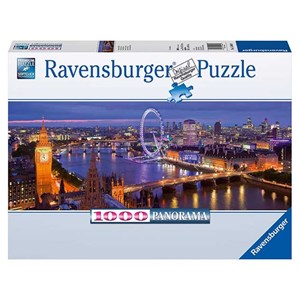 پازل 1000 قطعه راونزبرگر طرح طرح شب لندن Ravensburger - Puzzles - 1000 pieces - London At Night _اسباب بازی لگو