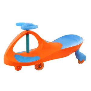 سه چرخه لوپ کار چرخ ژله ای چراغدار نارنجی آبی LOOPCAR_اسباب بازی دوچرخه