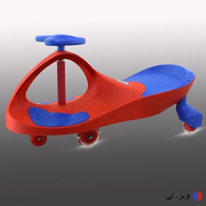 سه چرخه لوپ کار چرخ ژله ای چراغدار قرمز آبی LOOPCAR _اسباب بازی دوچرخه