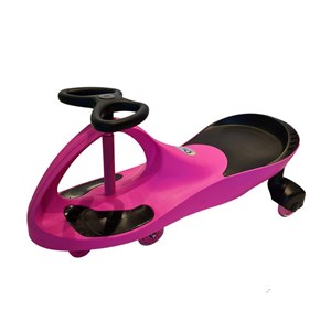 سه چرخه لوپ کار چرخ ژله ای چراغدار سرخابی مشکی LOOPCAR _اسباب بازی دوچرخه