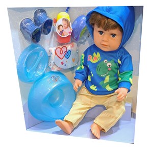 عروسک پسر بچه بیبی بورن 43 سانتی مدل YALE BABY_اسباب بازی عروسک دخترانه