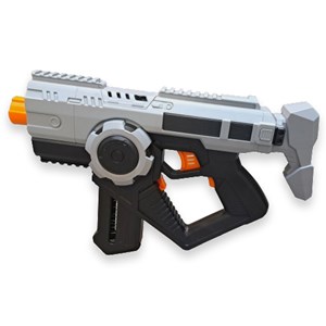 اسباب بازی تفنگ شارژی تیر فومی مدل 21103_اسباب بازی تفنگ