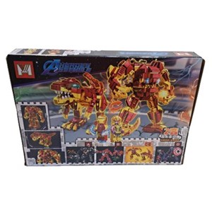 اسباب بازی لگو مارول آیرون من و تانوس 316 قطعه مدل MG818C Thanos and Iron Man lego marvel_اسباب بازی لگو