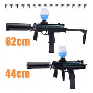 اسباب بازی تفنگ شارژی تیر ژله ای لیزردار مدل MP9 _اسباب بازی تفنگ