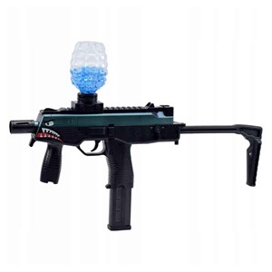 اسباب بازی تفنگ شارژی تیر ژله ای لیزردار مدل MP9 _اسباب بازی تفنگ