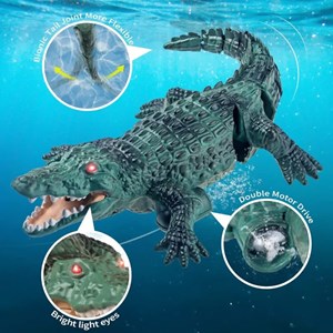 اسباب بازی ربات کروکودیل کنترلی شارژی SWIM CROCODILE Remote Control_اسباب بازی ربات