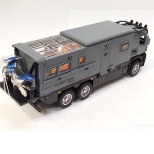 اسباب بازی ماشین کامیون کمپر مرسدس بنز خاکستری مقیاس 1:24 BENZ NOMADISN_اسباب بازی ماشین