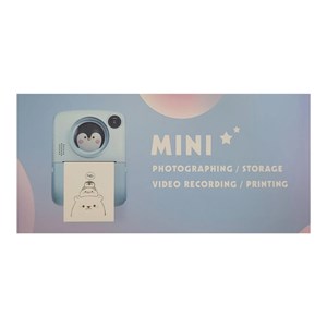 دوربین عکاسی و فیلمبرداری دیجیتال کودک با چاپ فوری حرارتی مدل PRINT CAMERA _اسباب بازی اکسسوری