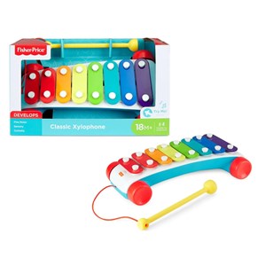 اسباب بازی آموزشی زایلافون Fisher Price (بلز) مدل Mattel - Fisher Price - Classic Xylophone_اسباب بازی موسیقی