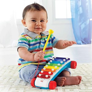 اسباب بازی آموزشی زایلافون Fisher Price (بلز) مدل Mattel - Fisher Price - Classic Xylophone_اسباب بازی موسیقی