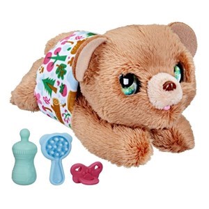 اسباب بازی عروسک خرس رباتیک مدل Hasbro - FurReal - Newborns Bear Interactive Animatronic Plush_اسباب بازی ربات