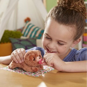 اسباب بازی عروسک خرس رباتیک مدل Hasbro - FurReal - Newborns Bear Interactive Animatronic Plush_اسباب بازی ربات