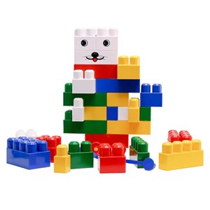 اسباب بازی لگو کلاسیک آجره 33 قطعه کیفی با فرزندان_اسباب بازی لگو