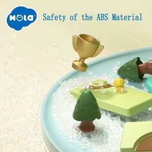 پازل خرگوش و لاک پشت هولی تویز مدل Hola Toys E7987_اسباب بازی لگو