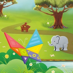 پازل مگنتی حیوانات هولی تویز مدل Hola Toys E7982_اسباب بازی لگو