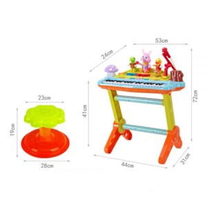 اسباب بازی پیانو آموزشی هولی تویز مدل Hola Toys Electronic piano 669_اسباب بازی موسیقی