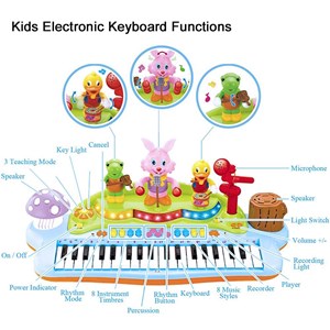 اسباب بازی پیانو آموزشی هولی تویز مدل Hola Toys Electronic piano 669_اسباب بازی موسیقی