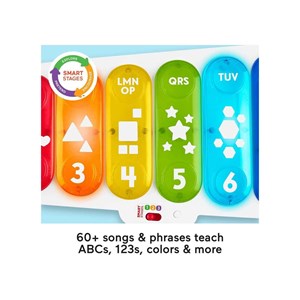 زایلافون بزرگ آموزشی مدل Mattel - Fisher Price - Giant Light Up Xylophone_اسباب بازی موسیقی