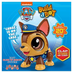 اکشن فیگور ساختنی چیس Paw Patrol سگ های نگهبان مدل Goliath - Paw Patrol - Build a Bot - Chase_اسباب بازی اکشن فیگور