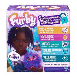 عروسک رباتیک فربی مدل Hasbro - Furby - Purple interactive toy_عروسک رباتیک