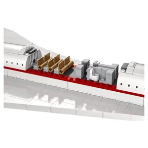 لگو کریتور جت مسافربری ایرباس کانکورد 2083 قطعه مدل 88015_اسباب بازی لگو